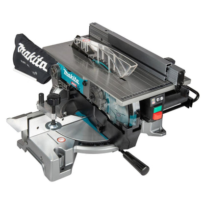 Makita LH001GZ 40V Max XGT Brushless 260mm Table Top Mitre Saw with 1 x 8.0Ah Battery & Charger